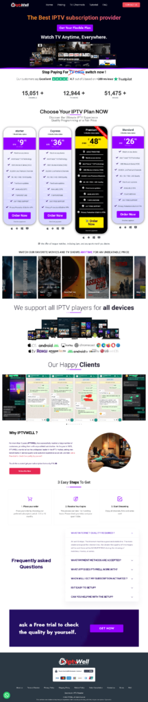 IPTV Templates | WordPress IPTV Templates - IPTVTEMPLATES
